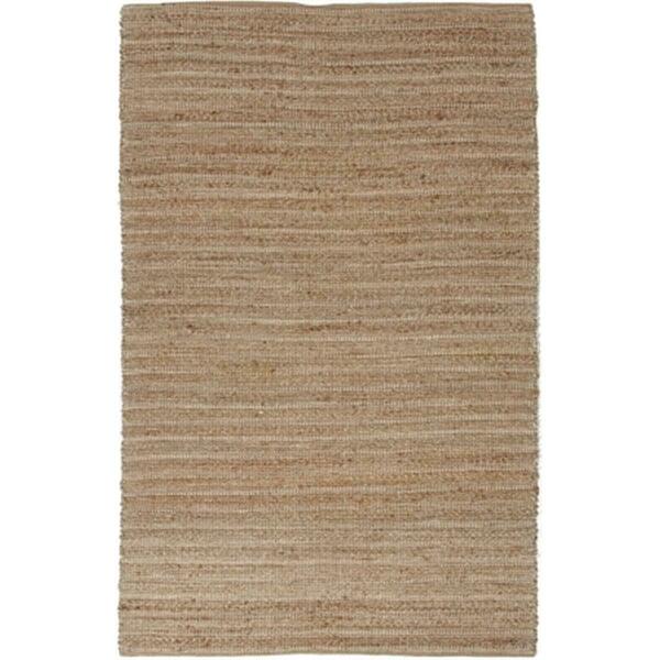 Jaipur Rugs Naturals Solid Pattern Cotton- Jute Taupe-Ivory Rug - HM01 RUG113803